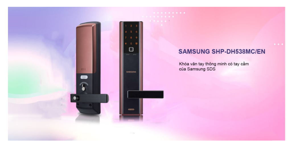 Khóa điện tử vân tay Samsung SHP-DH538