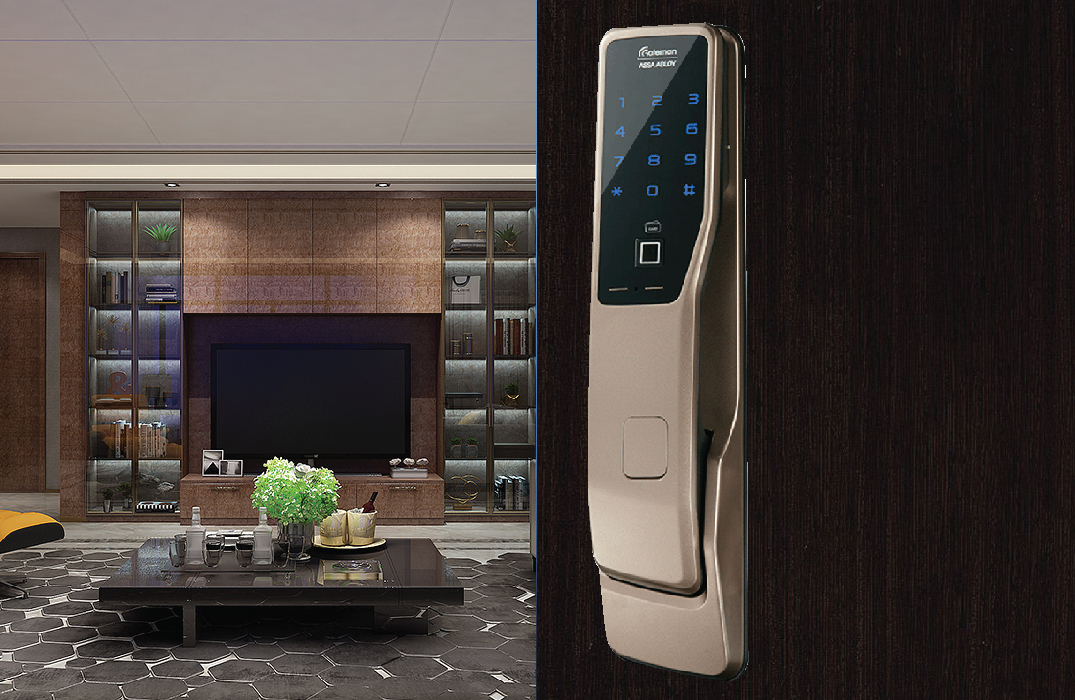 Khóa vân tay gateman - assa abloy, số 1 tại hàn quốc