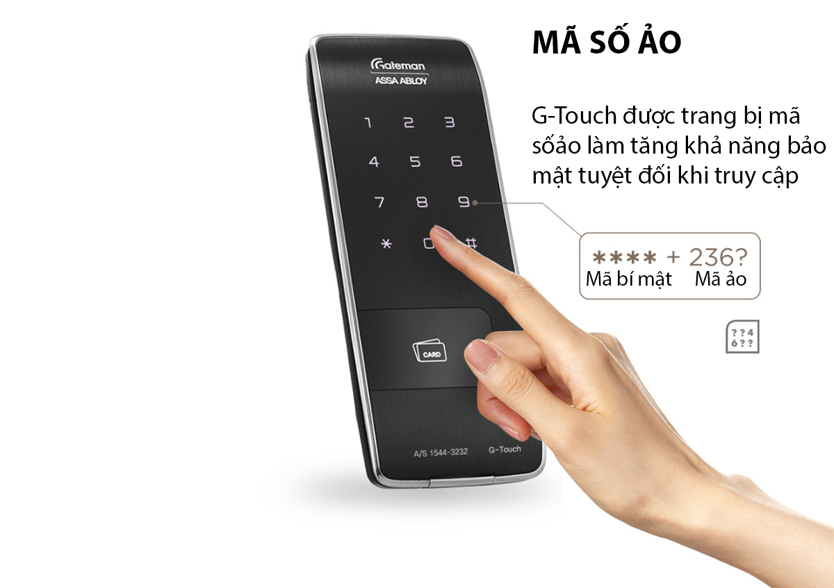 Khóa thẻ từ Gateman G-Touch