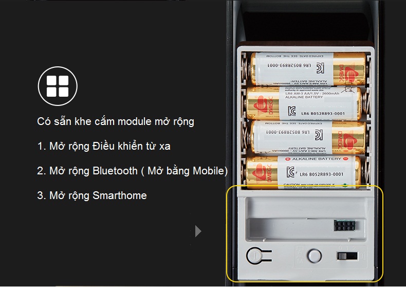Khóa vân tay - mã số Yale YDM 4109