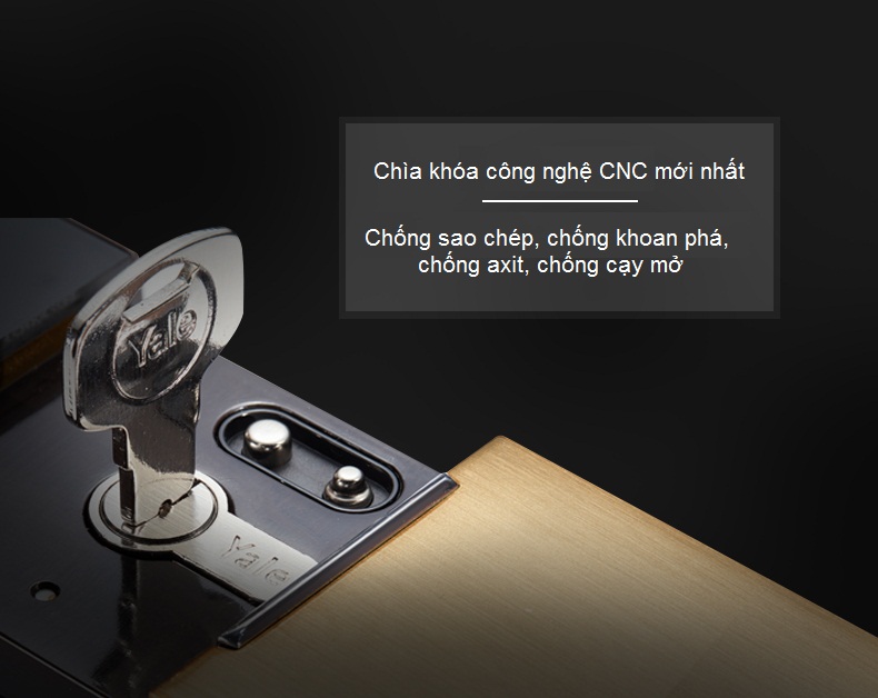 Khóa vân tay - mã số Yale YDM 4109