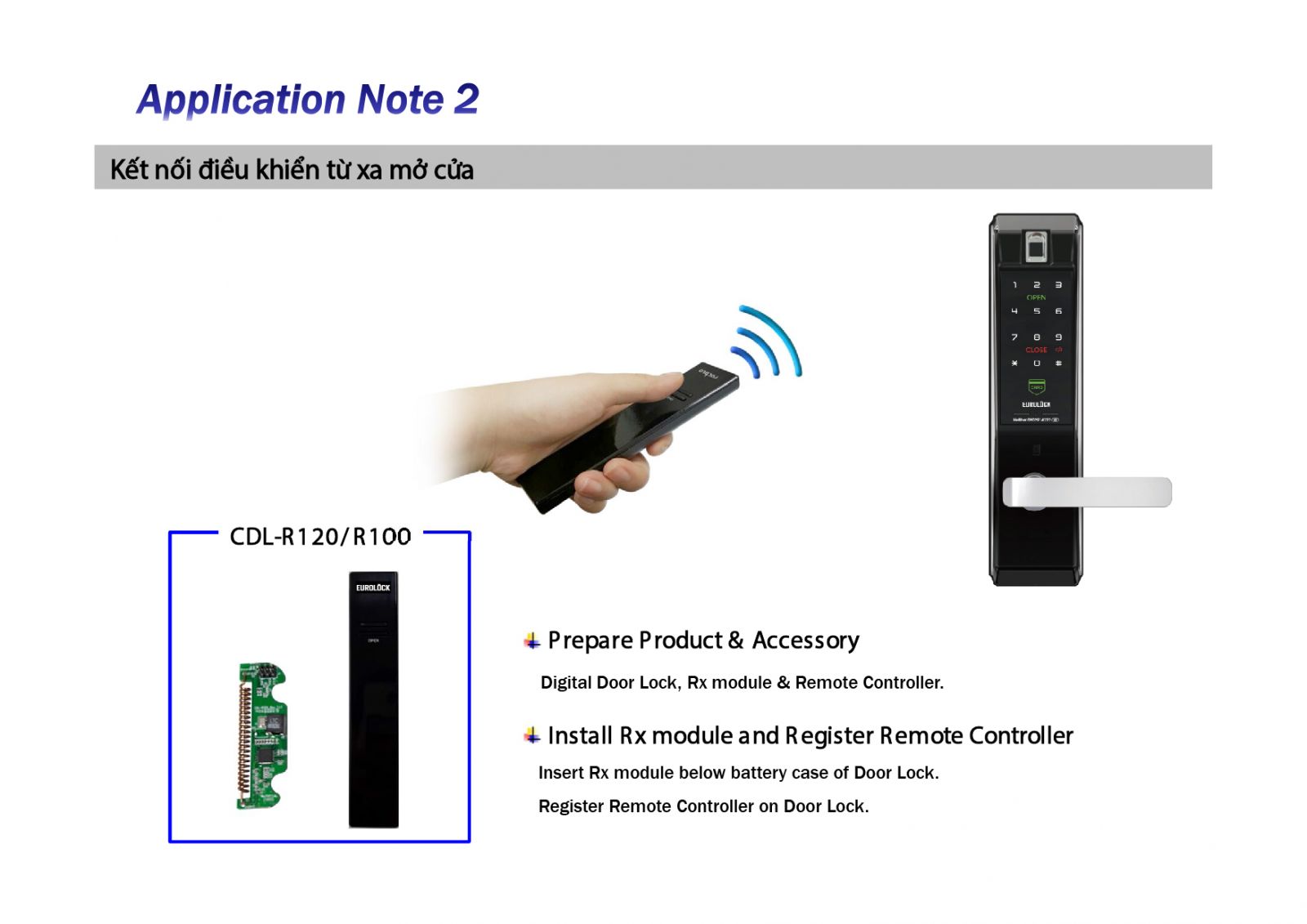 Khóa vân tay EUROLOCK S9