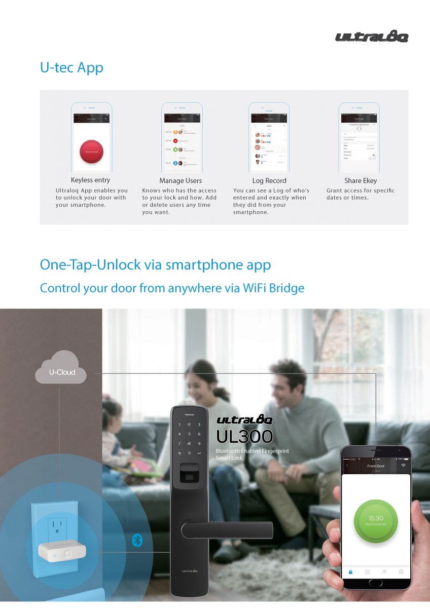 Khóa thông minh ULTRALOQ UL300