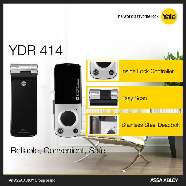 Khóa vân tay - Mã số YDR 414