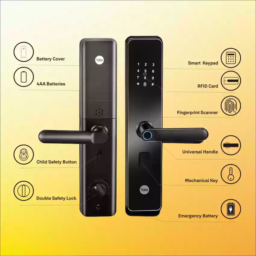 Giới Thiệu Khóa Cửa Vân Tay Yale YDME100 NxT