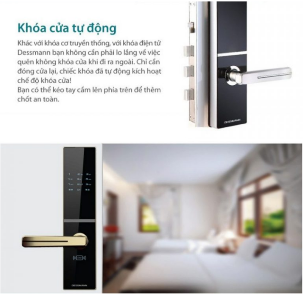 Khóa thẻ từ Dessmann C800-II