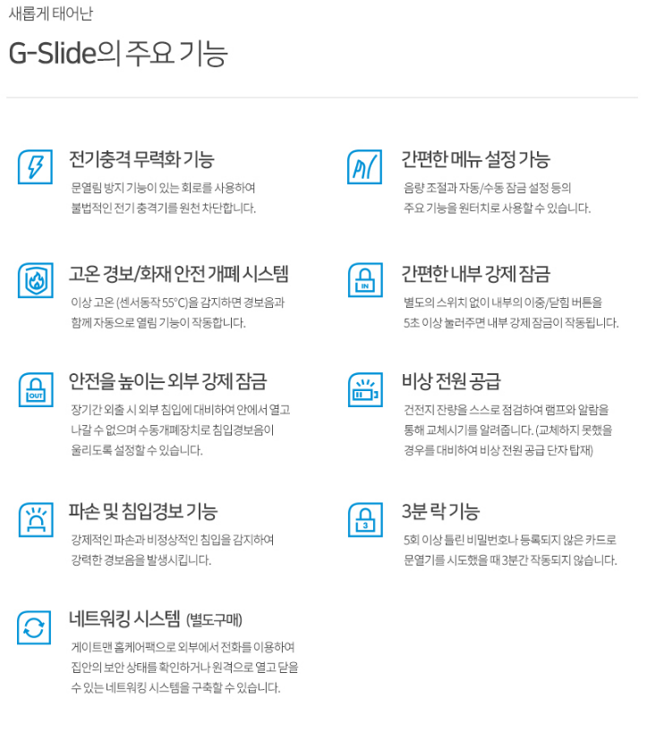 Khóa điện tử Gateman G-Slide