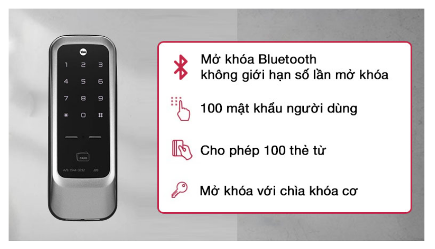 Khóa thẻ từ YALE J20A