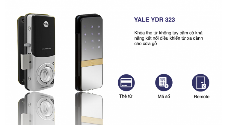 5 KHÓA ĐIỆN TỬ YALE ĐƯỢC ƯA CHUỘNG NHẤT