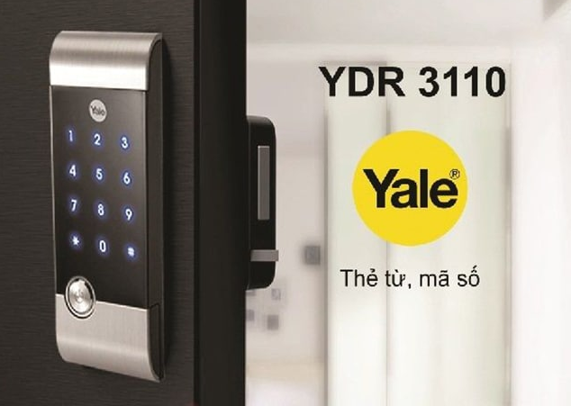 3 Ổ KHÓA ĐIỆN TỬ YALE LẮP ĐẶT CHO CỬA THÔNG PHÒNG TỐT NHẤT