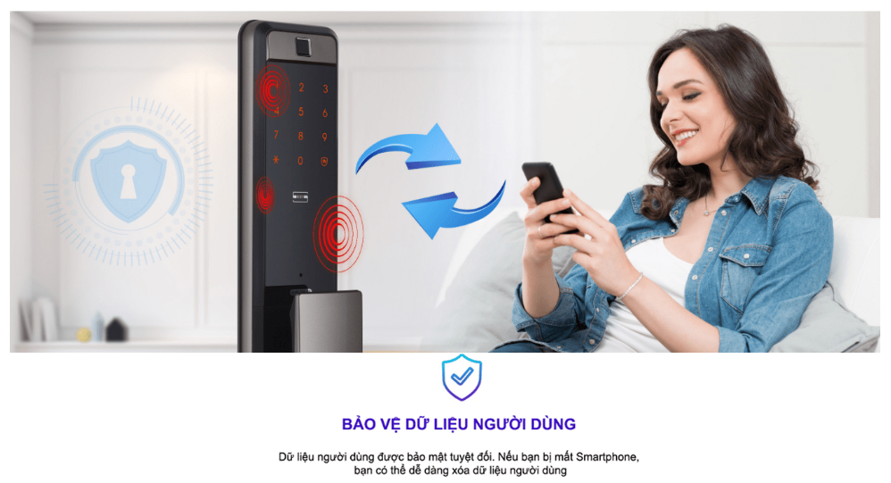 Khóa điện tử vân tay Samsung SHP-DP609