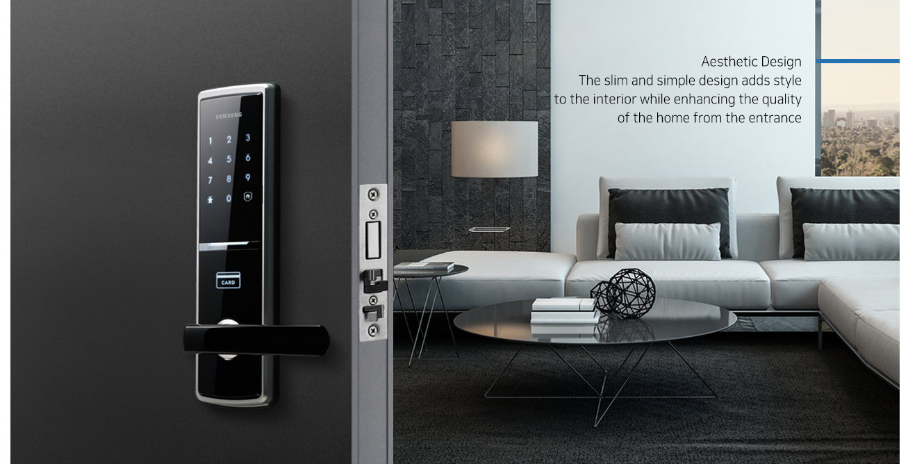 Khóa điện tử thẻ từ Samsung SHS-H625