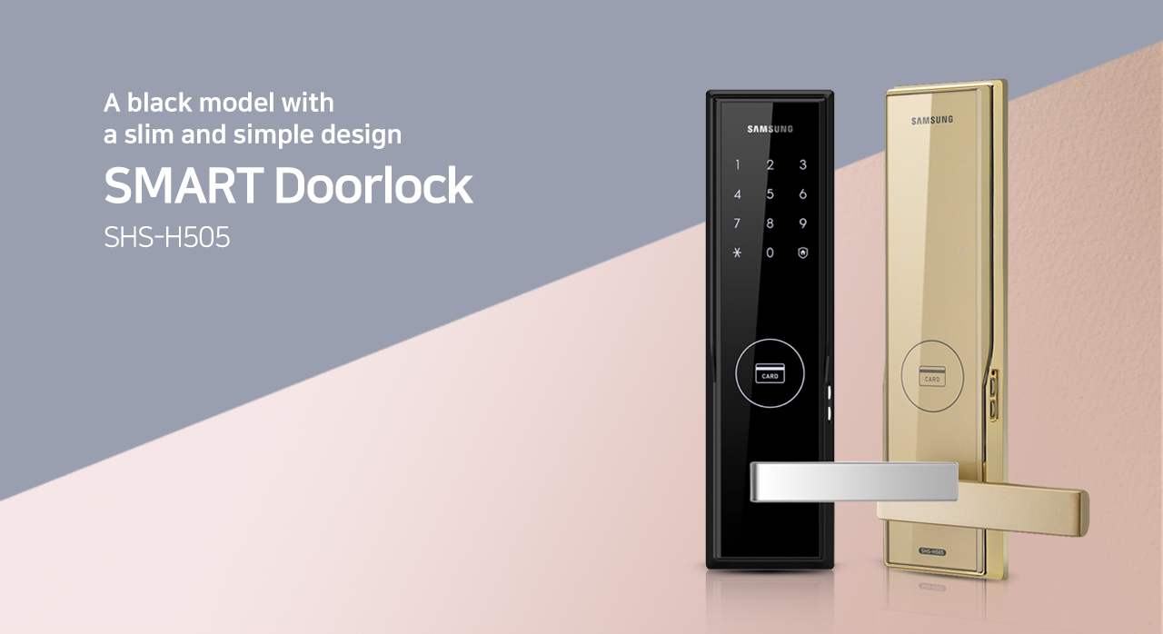 Khóa điện tử thẻ từ Samsung SHS-H505