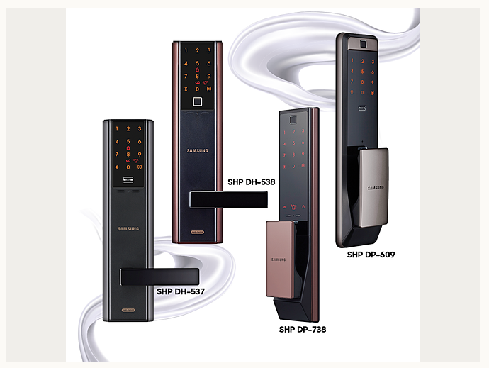 Gateman Việt nam phân phối sản phẩm khóa thông minh Samsung SDS của Zigbang Smart Lock