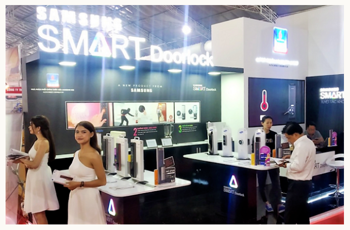 Gateman Việt nam phân phối sản phẩm khóa thông minh Samsung SDS của Zigbang Smart Lock