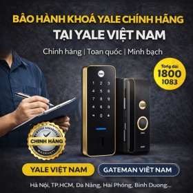 BẢO HÀNH KHOÁ YALE CHÍNH HÃNG TẠI YALE VIỆT NAM