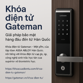 Khóa điện tử Gateman Khóa điện tử Gateman