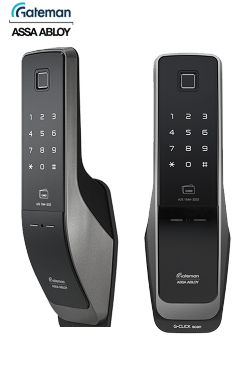 Khóa điện tử kéo đẩy GATEMAN G-CLICK scan