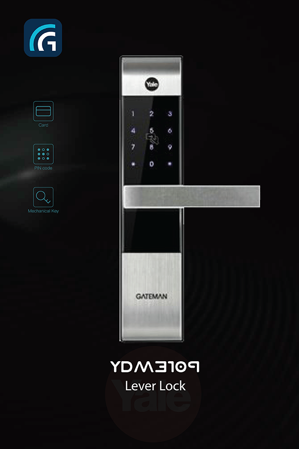 Khóa mã số - Thẻ từ Yale YDM 3109 Khóa mã số - Thẻ từ Yale YDM 3109