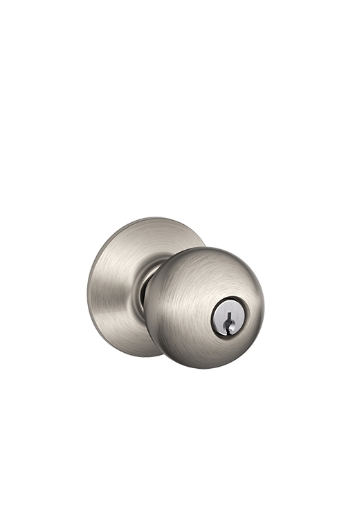 Khóa tay nắm kiểu Orbit, màu nicken mờ Khóa tay nắm kiểu Orbit, màu nicken mờ