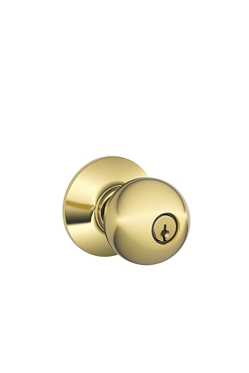 Khóa tay nắm kiểu Orbit, màu vàng bóng Khóa tay nắm kiểu Orbit, màu vàng bóng
