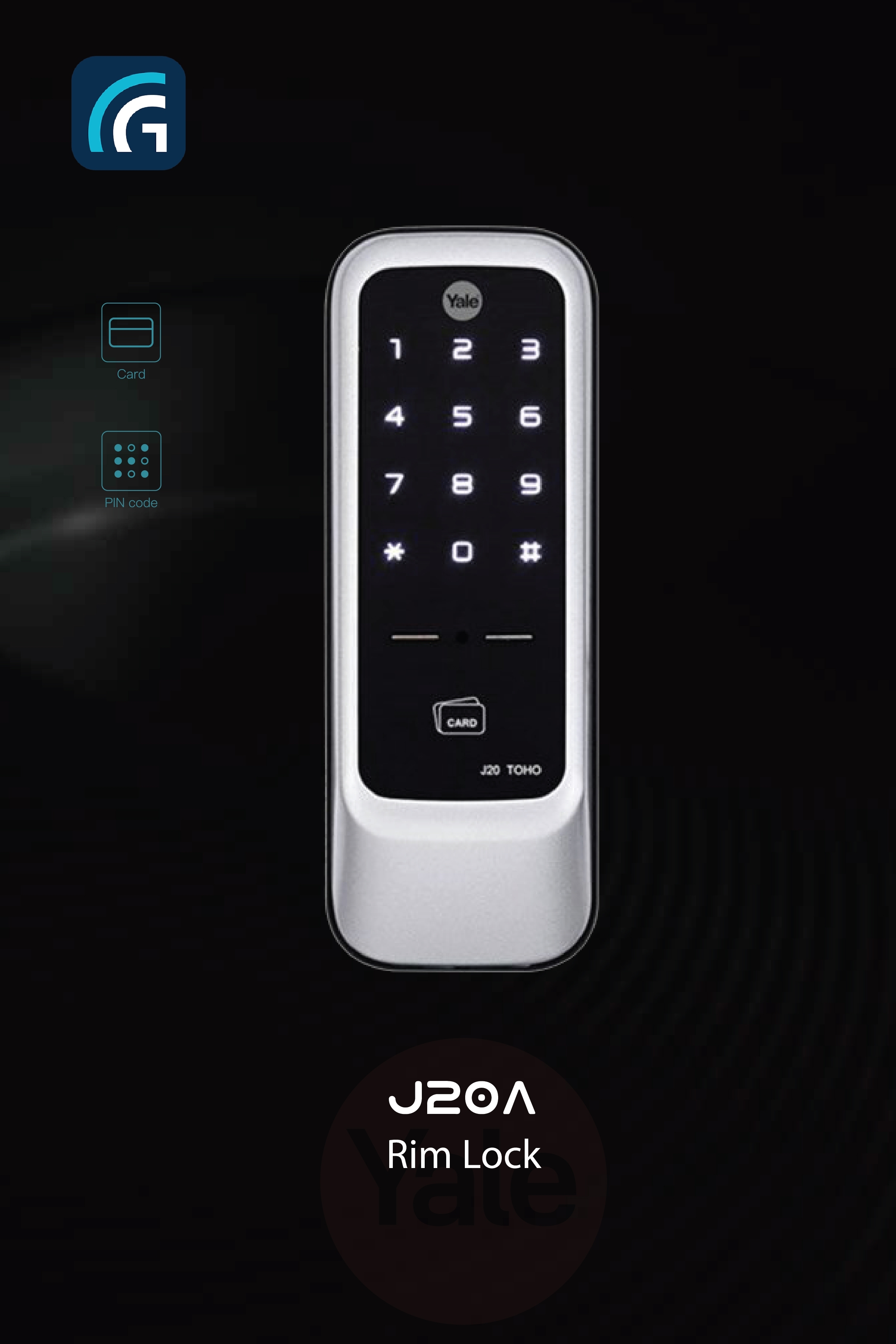 Khóa thẻ từ YALE J20A Khóa thẻ từ YALE J20A