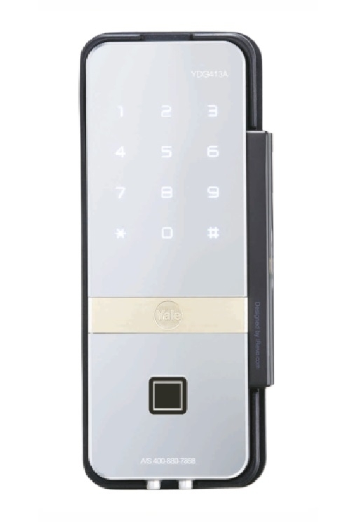 Khoá Vân Tay Cửa Kính YALE YDG 413A Khoá Vân Tay Cửa Kính YALE YDG 413A