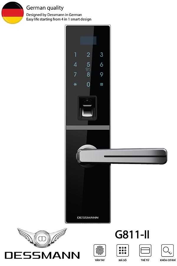 Khóa vân tay Dessmann G811-II