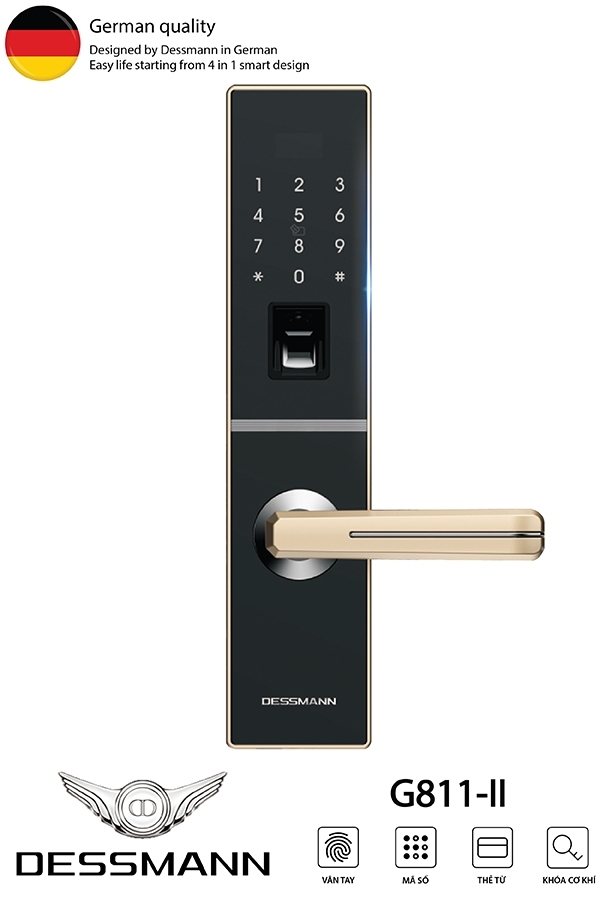 Khóa vân tay Dessmann G811-II