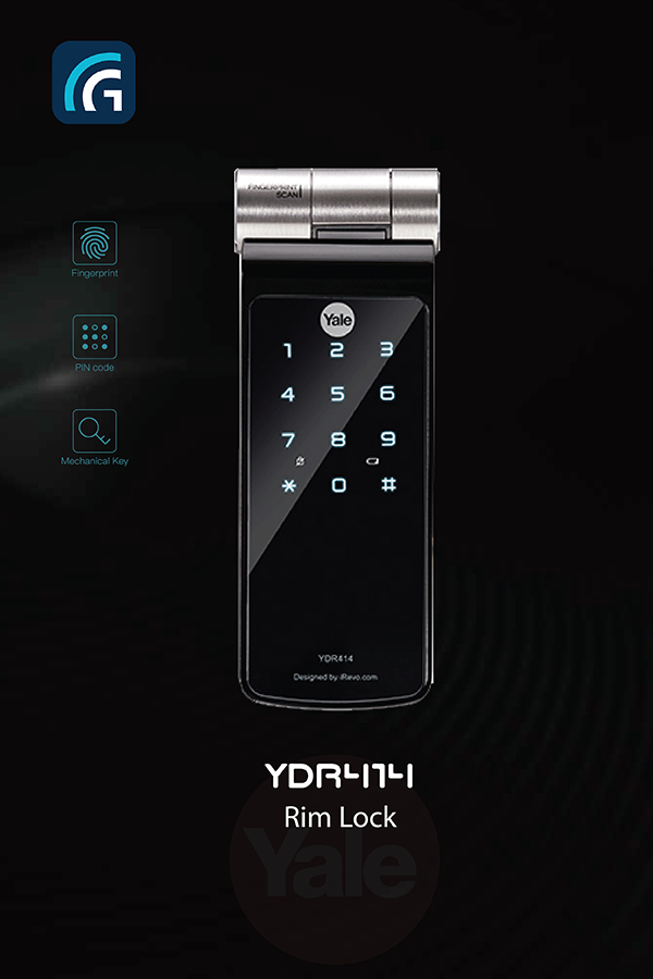 Khóa vân tay - Mã số YDR 414+ Khóa vân tay - Mã số YDR 414+