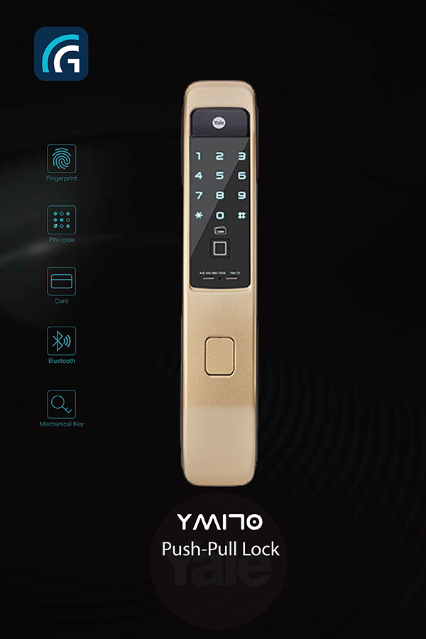 Khóa vân tay YALE YMI70A Khóa vân tay YALE YMI70A